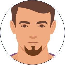 Goatee without Mustache