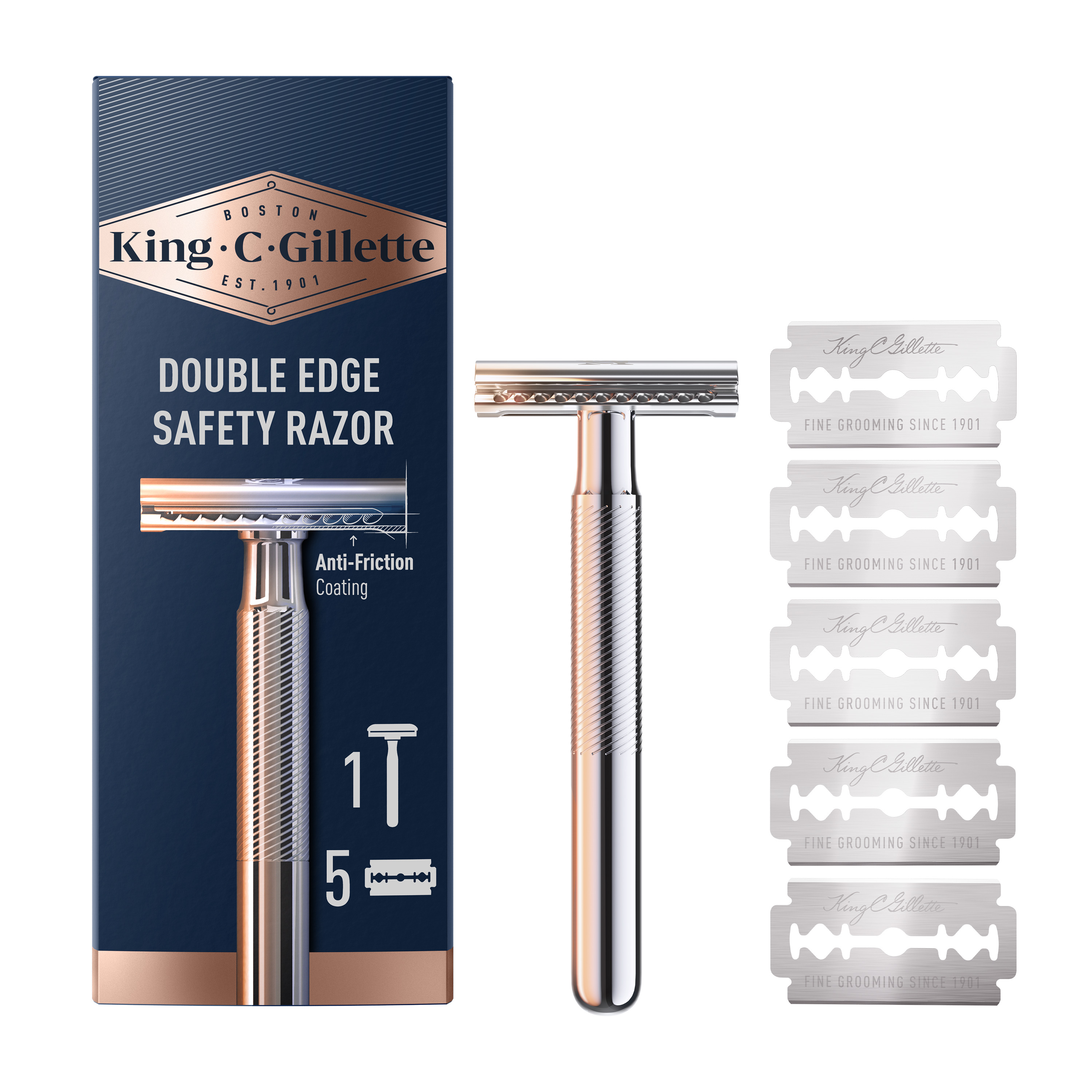 King C. Gillette Double Edge Safety Razor King C. Gillette Double Edge Safety Razor