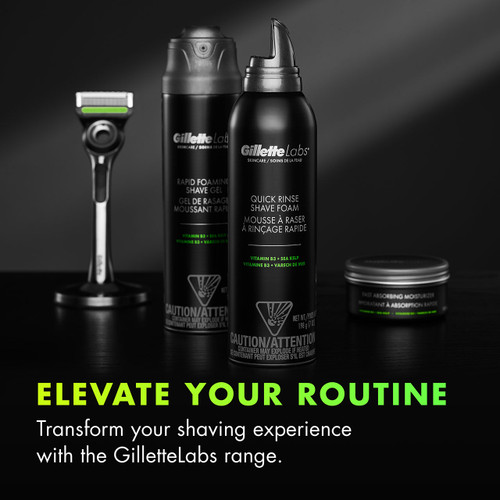 GilletteLabs Quick Rinse Shave Foam GilletteLabs Quick Rinse Shave Foam