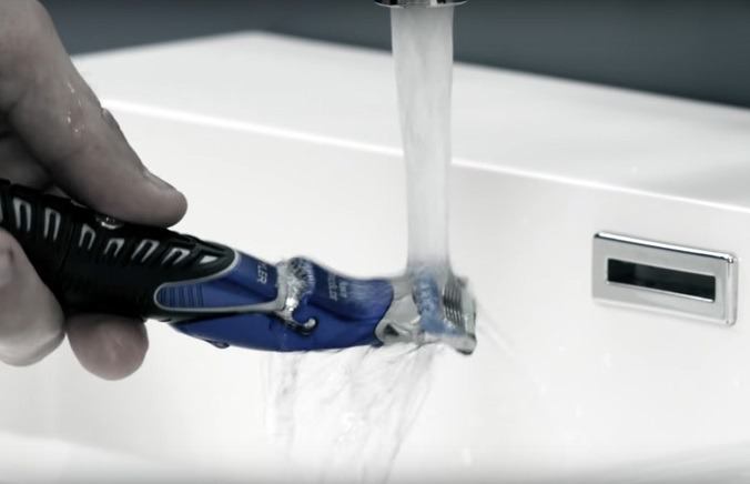 Step 7 image. Rinse your blades often.