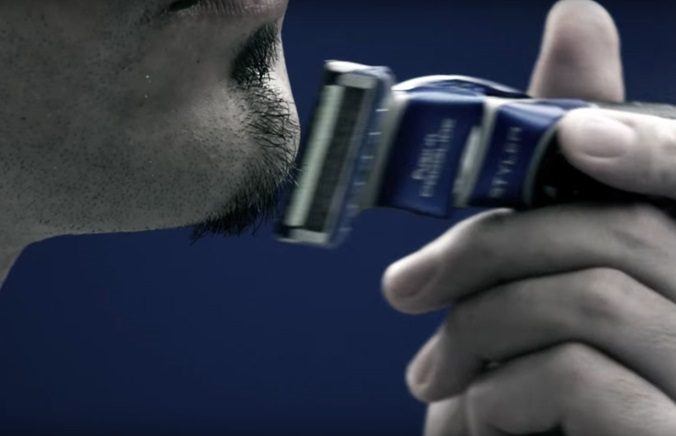 Step 8 image. Edge with precision trimmer.