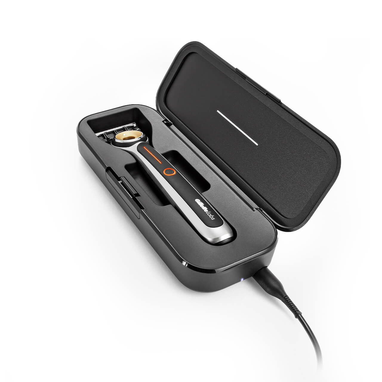 Keeps your Heated Razor charged and ready to use for any trip Keeps your Heated Razor charged and ready to use for any trip