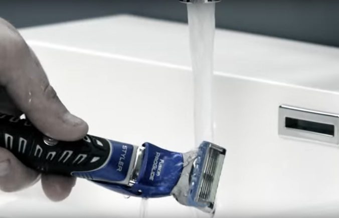 Step 7 image. Rinse your blades often.