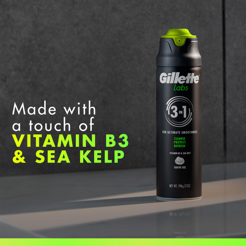 GilletteLabs Rapid Foaming Shave Gel GilletteLabs Rapid Foaming Shave Gel