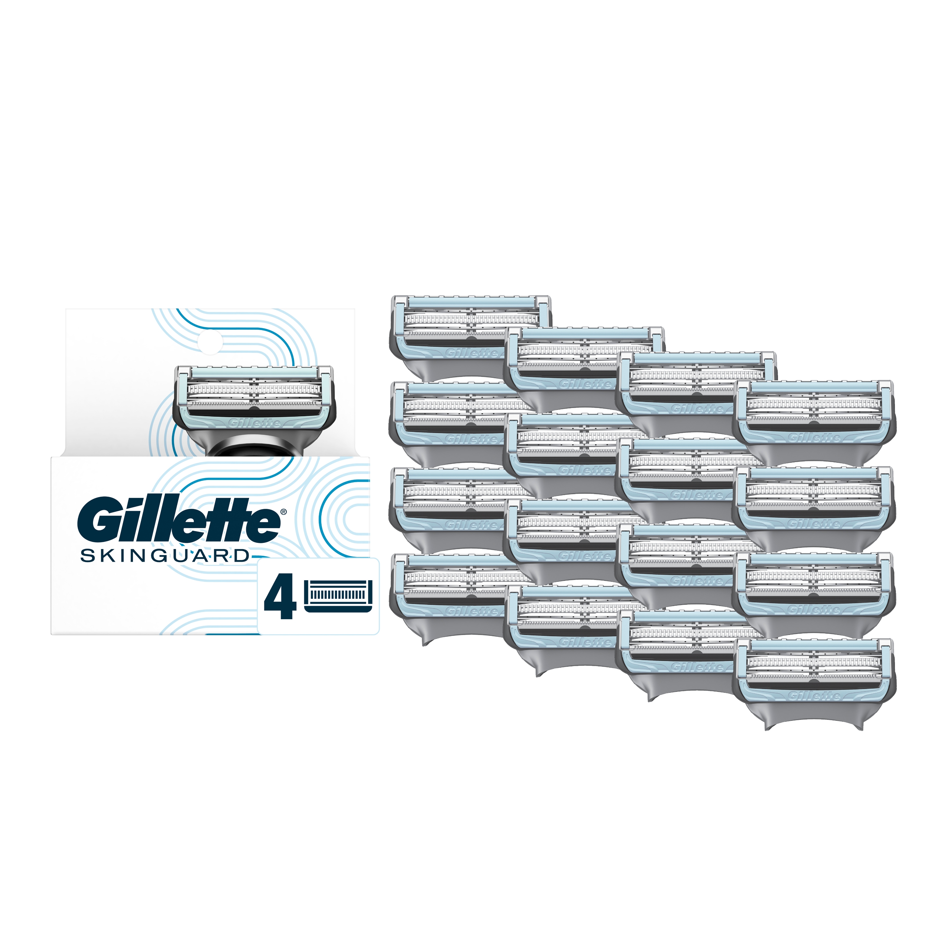 SkinGuard Razor Blades, 16 Blade Refills SkinGuard Razor Blades, 16 Blade Refills