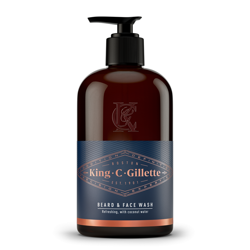 King C. Gillette Beard and Face Wash